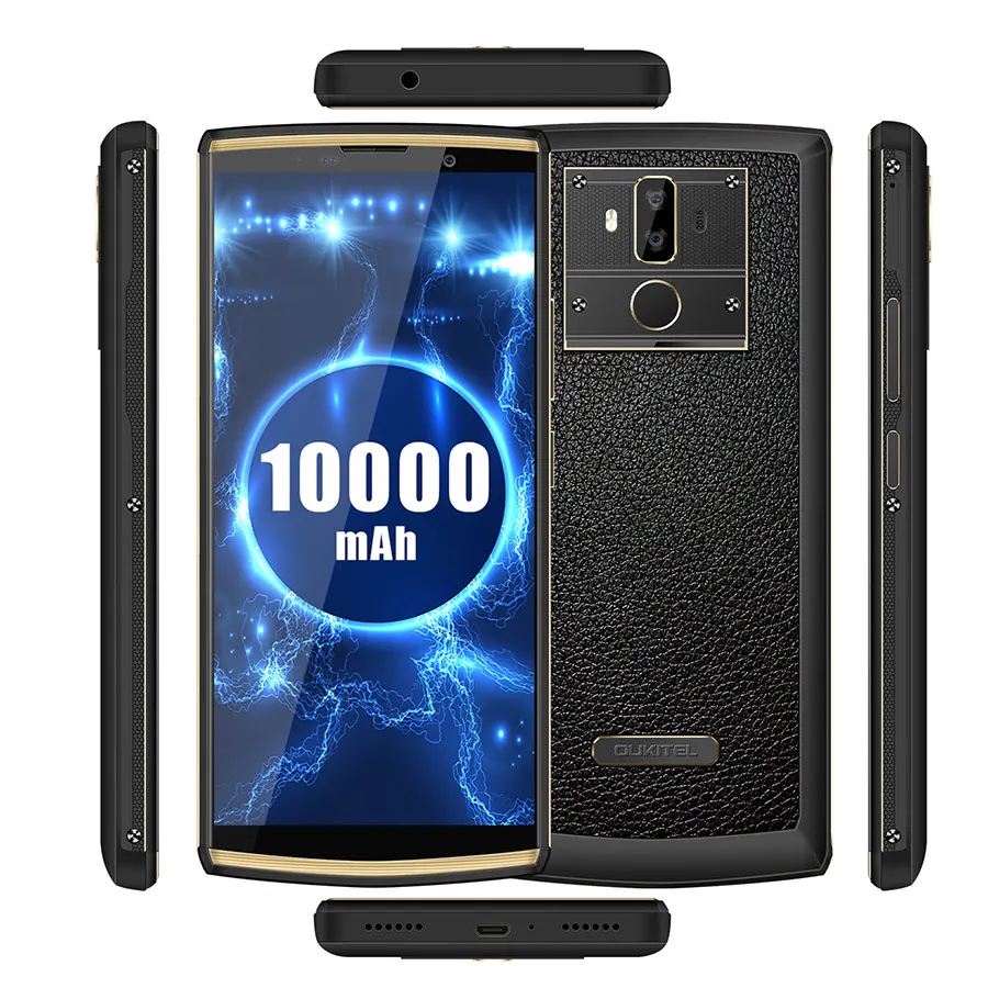 Смартфон OUKITEL K7 Pro, Android 9,0 MT6763, четыре ядра, 4 Гб ОЗУ, 64 Гб ПЗУ, 6,0 дюймов, FHD+ 18:9, 10000 мАч, отпечаток пальца, 9 В/2 А, мобильный телефон