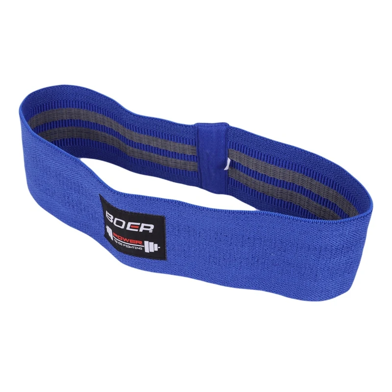 Women Hip Resistance Bands Booty Leg Exercise Elastic Bands Gym Yoga Stretching Training Fitness Workout No-Roll Up Circle Bands