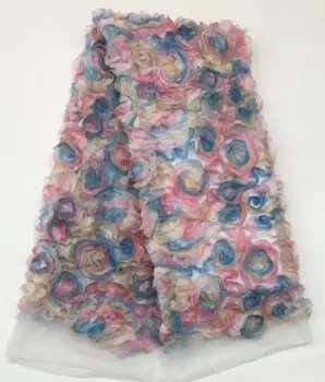 

Jolin-12.6810 fashionable sequins tulle embroidery french net lace fabric for party dress