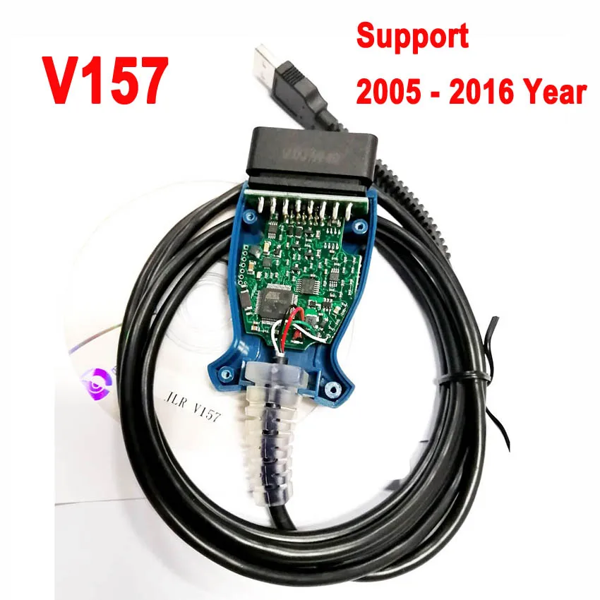 OEM Профессиональный V157 JLR SDD PRO OBD2 Диагностический кабель для Jaguar и для Land Rover поддержка 2005 до лет автомобилей
