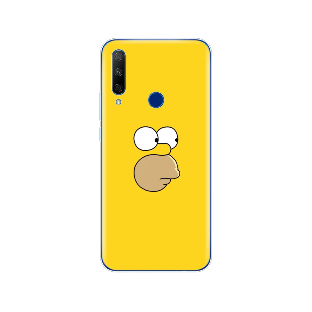 Чехол для huawei honor 9x, мягкий силиконовый чехол, ТПУ, чехол для huawei honor 9x, Премиум класс, с отверстием для отпечатков пальцев, русский, 5,69 дюймов, с рисунком - Цвет: 34491