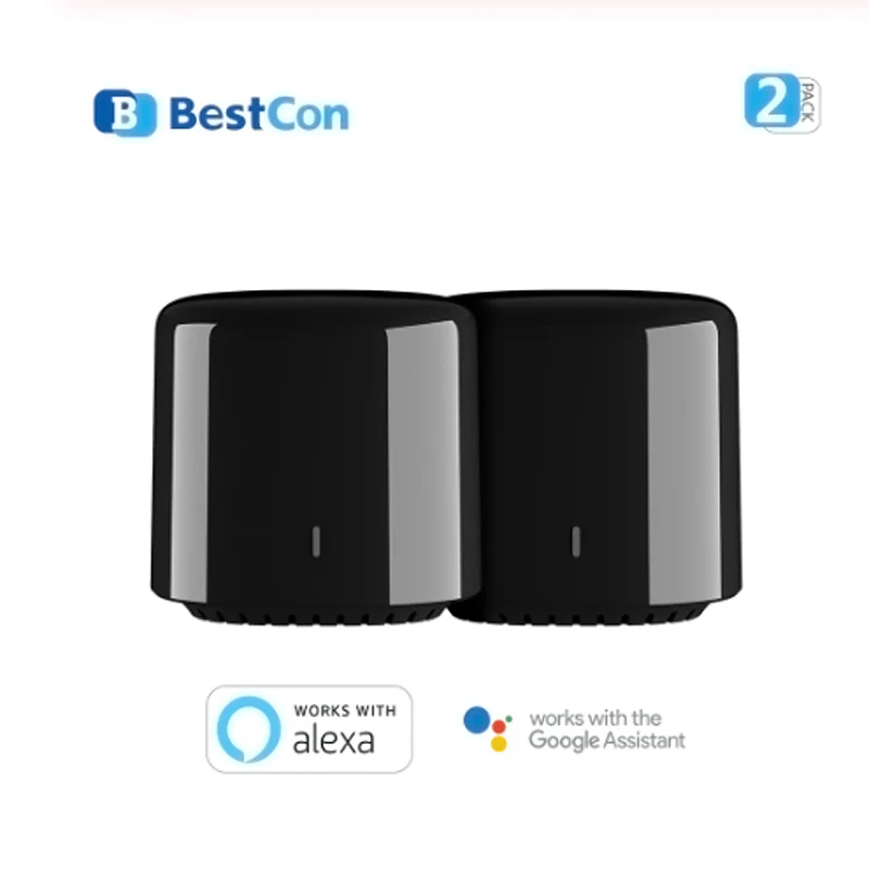 Broadlink умный дом RM Mini 3 WiFi+ IR+ 4G пульт дистанционного управления для Alexa Google Home IFTTT беспроводное приложение Голосовое управление Лер - Комплект: 2PCS RM4C Mini