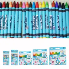 8/12/24 классический Цвет нетоксичный бесстыдный Crayon гладким шелковым моющиеся живописи лучший подарок набор для детских школьных принадлежностей