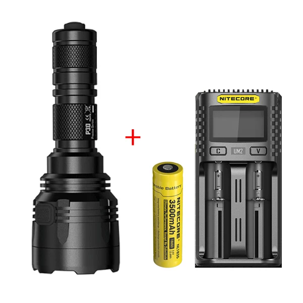 NITECORE P30 вспышка светильник CREE XP-L HI V3 Светодиодный max 1000LM 8 режимов работы луч дистэйн 618 метровый светодиодный фонарь на открытом воздухе аварийно-спасательных светильник - Испускаемый цвет: P30-NL1835-UM2