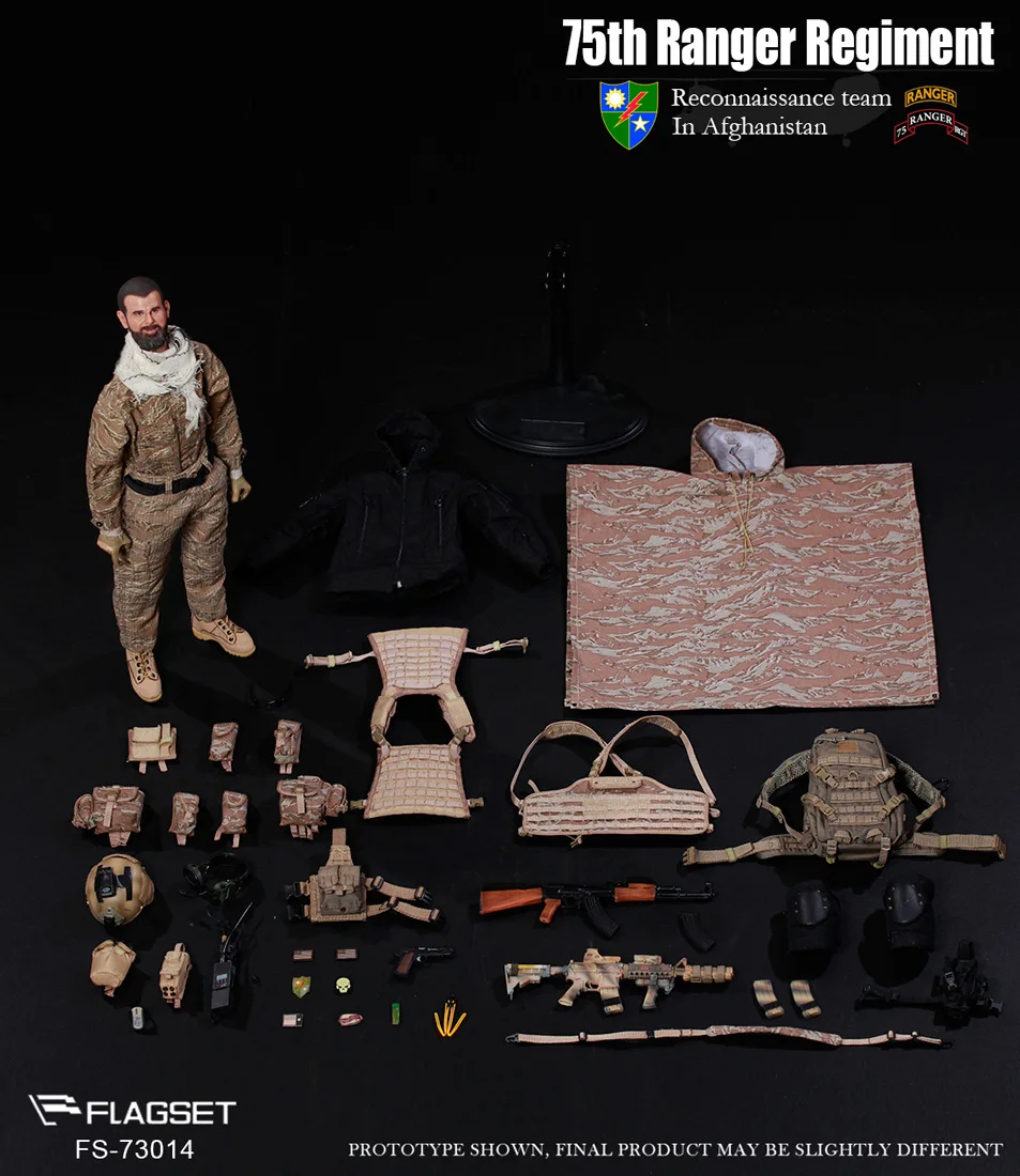 1/6 масштаб Военная игровая фигурка военного 75-го рейнджерского полка реванш операции следственная Команда Коллекционная модель