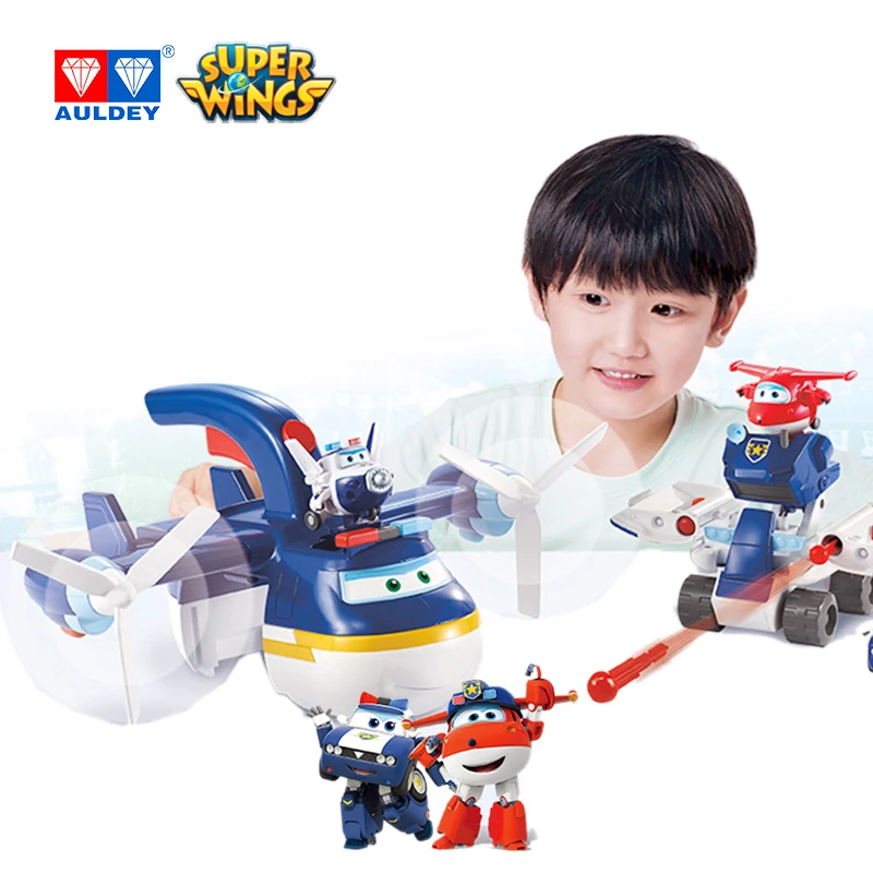 super wings police plane