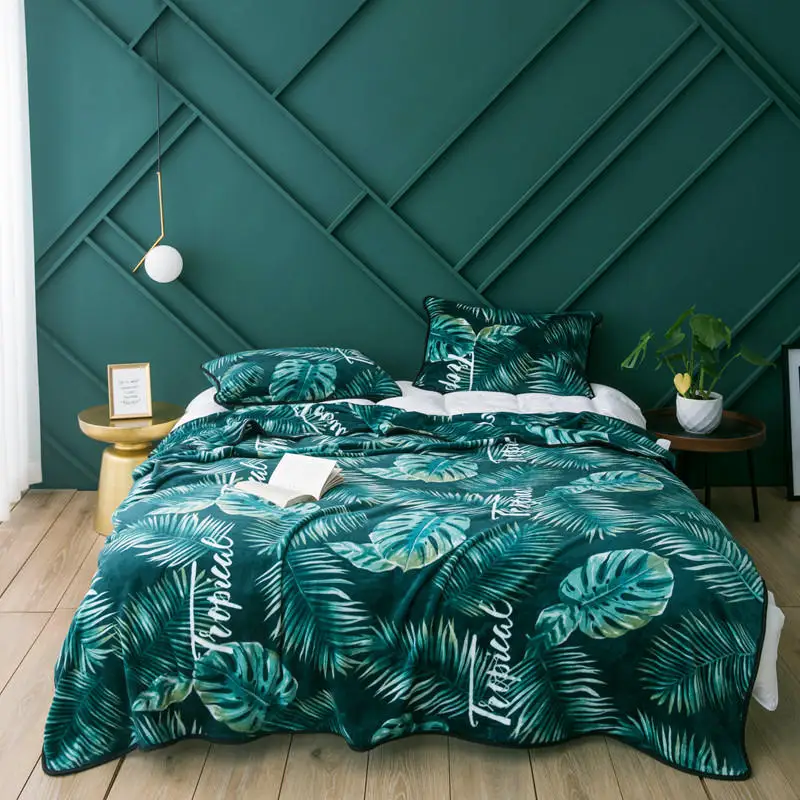 

Yaapeet 1pc Plant Printed Blanket Polyester Pretty Baby Blanket Carrot Pattern Bed Cover Warm Thickness Blanket for Living Room
