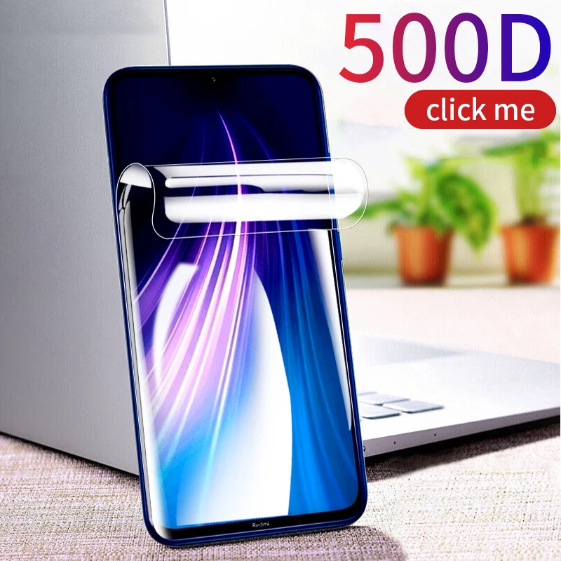 

Screen Protector Hydrogel Film For Xiaomi Redmi Note 8 Pro Protective Film For Redmi Note 7 Pro 7A K20 CC9 CC9e mi 9 Not Glass
