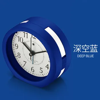 

Smart Voice Alarm Clock Metal Luminous Table Modern Bedside Clock Light Reloj Despertador Table Night Wall Clock Alarm OO50AC