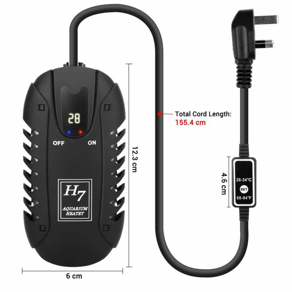 Аксессуары для аквариума, нагреватель для аквариума, нагреватель для аквариума с постоянной температурой, новогодние автоматические нагреватели для экономии энергии
