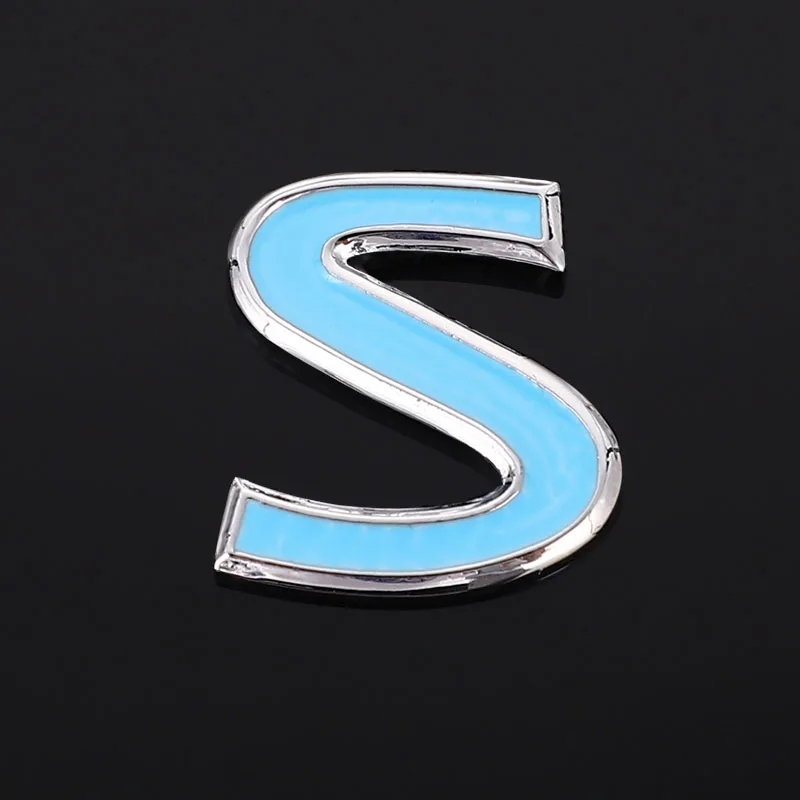 3D металлическая наклейка с эмблемой автомобиля эмблемы для IPL Стикеры s 3,7 с логотипом Infiniti Q50 Q50S Q50L G37 G25 QX70 FX35 FX37 стайлинга автомобилей - Название цвета: Blue S
