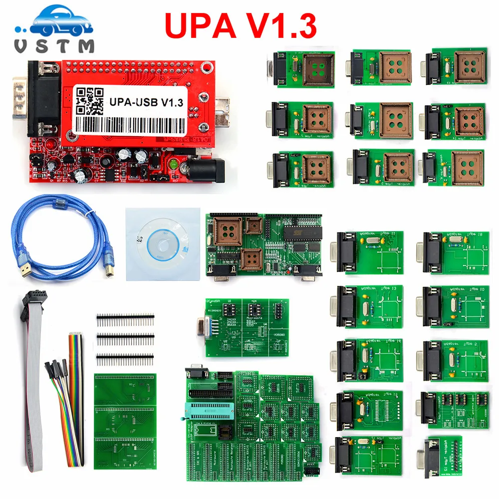 USB V1.3 последовательный программатор UPA адаптер для настройки микрочипа ECU Eeprom и