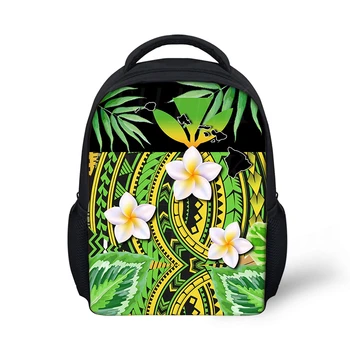 

Fashion 3D Polynesian Flowers Backpack For Girls Children School Backpack Preschool Baby Kindergarten Book Bags Mochila Infantil