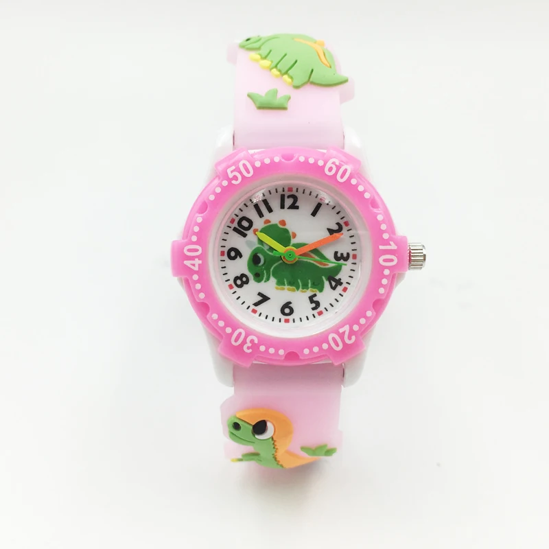 classic design 3D Jelly Silicone Kids Watches hto fashion girls watches cool boys wristwatches new cartoon clock waterproof children watches 2020 free drop shipping (5)