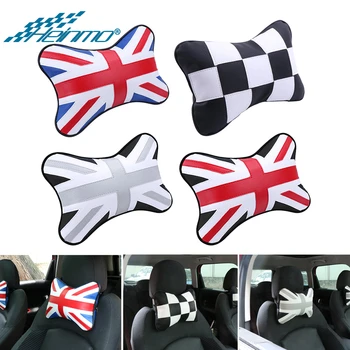 

Universal Fit for MINI Cooper F/R Series Car Headrest Neck Pillow Lumbar Cushion for MINI Countryman R60 F60 for MINI R56 F56