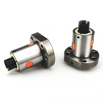 

2Pc High Strength SFU1605 Ball Screw Nut 16mm Ball Screw Steel RM1605 Nut for 1605 Nut Housing