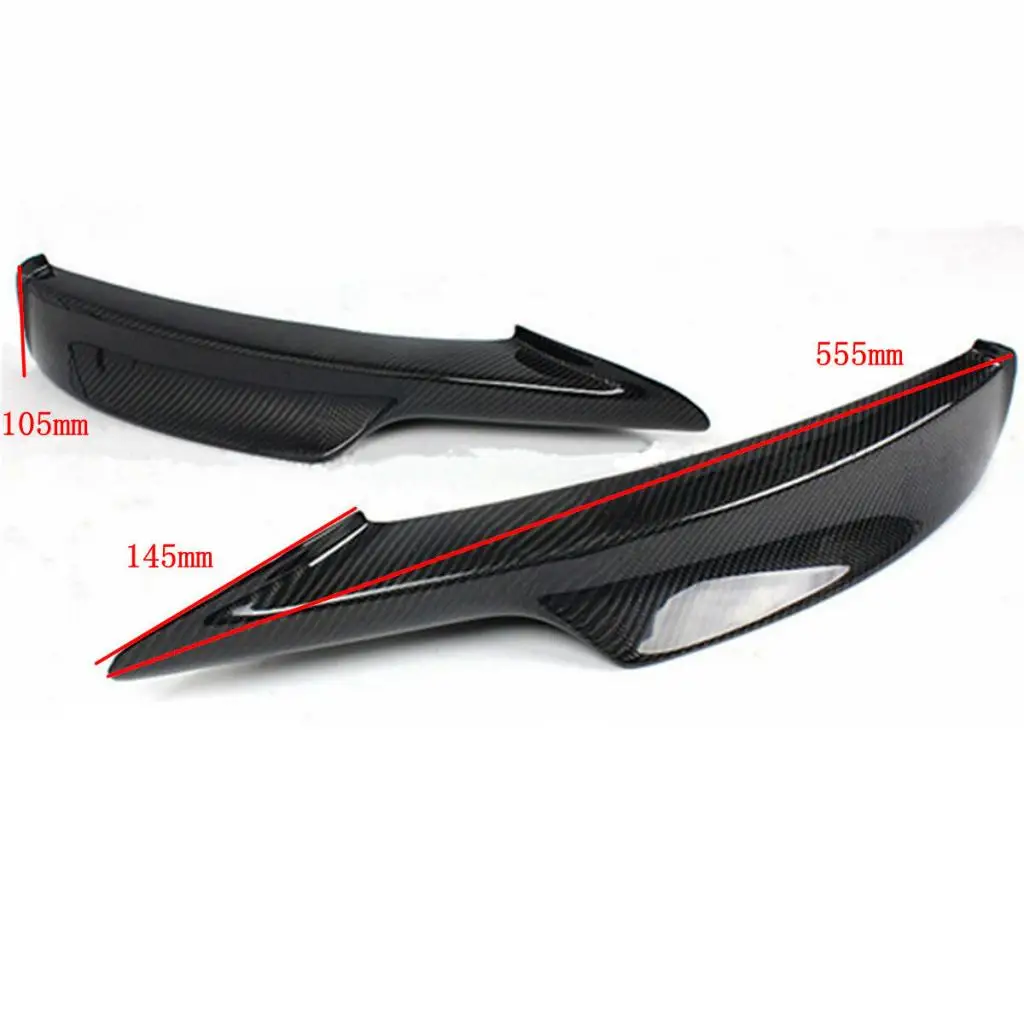 2 Car Front Bumper Splitter Lip for BMW 3-Series E90 Sedan Touring 2009-2012