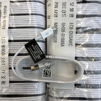 

100Pcs/lot 100% Original Note 4 1.5m Micro USB Fast Charger Cable Data Sync Charging for S6 S7 Edge Note 4 5 S4