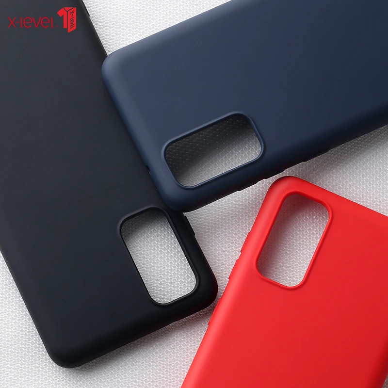 X-Level Liquid Silicone Case For Samsung Galaxy S20 Ultra Original Soft Skin Feeling Back Phone Case For Samsung S20 Plus Cover X-Level Liquid Silicone Case For Samsung Galaxy S20 Ultra Original Soft Skin Feeling Back Phone Case For Samsung S20 Plus Cover