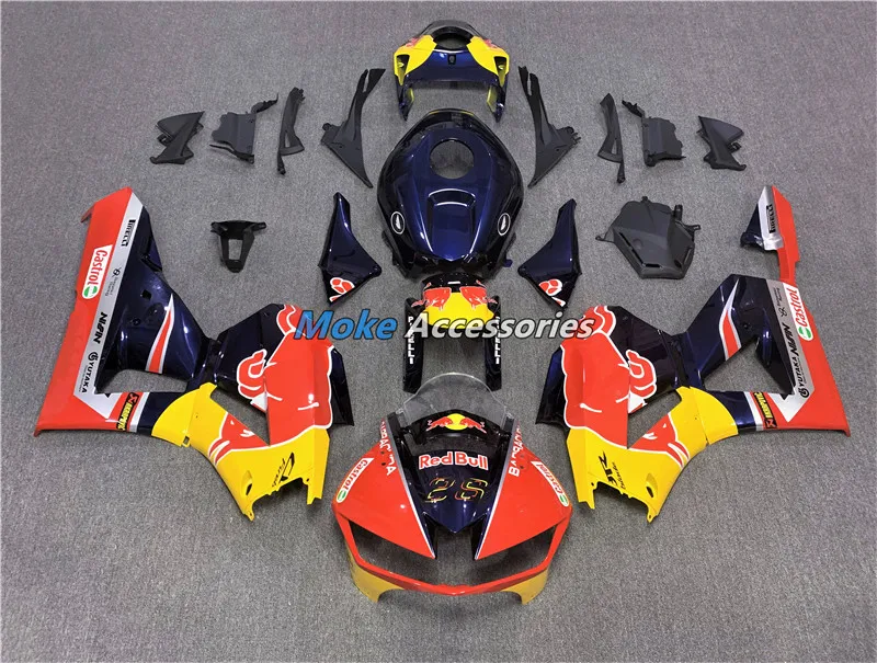 Комплект обтекателей для мотоцикла подходит Honda Cbr600rr 2013 2014 2015 2016 2017 2018 2019 комплект
