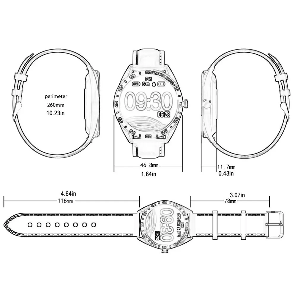 K7 Смарт часы спортивные водонепроницаемые L7 BTcall SmartWatch HRV отчет пульса монитор артериального давления часы фитнес-браслет