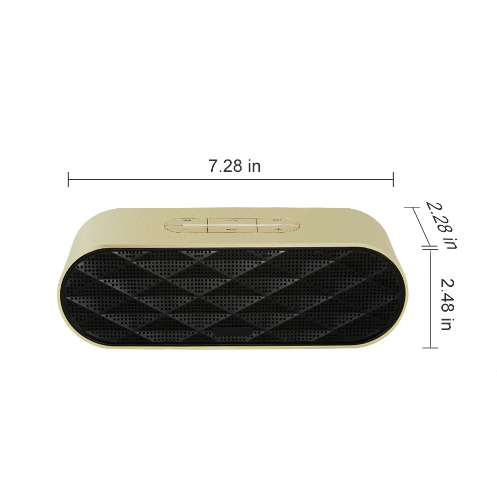 CHYI Bluetooth Портативная колонка с сабвуфером Мини Беспроводная 3d стерео бас музыкальная звуковая система внешний динамик поддержка AUX/TF/Usb