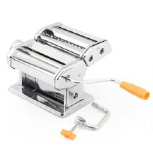 Небольшой Сплит Тип бытовой из нержавеющей стали ручной тестомес лапши сделать машину