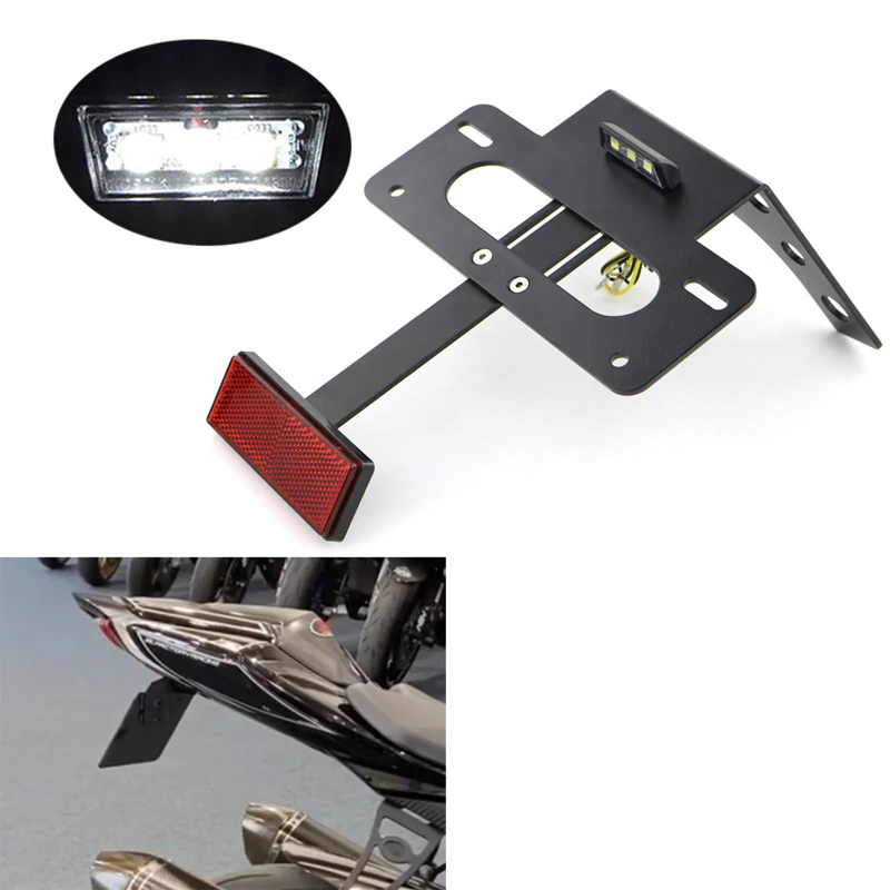 Fit For Suzuki GSXR1000 GSX-R 1000 2009-2011 2012 2013 2014 2015 2016 Tail Tidy Fender Eliminator License Plate Holder Bracket | Автомобили