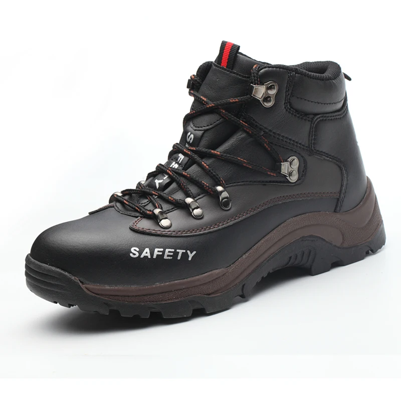 AtreGo Men Safety Work Boots Steel Toe Cap Lightweight Trainers Hiking Shoes 