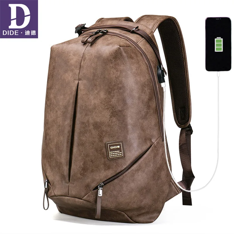 DIDE Винтаж мужские рюкзаки Mochila рюкзак для ноутбука 15 6 Для мужчин