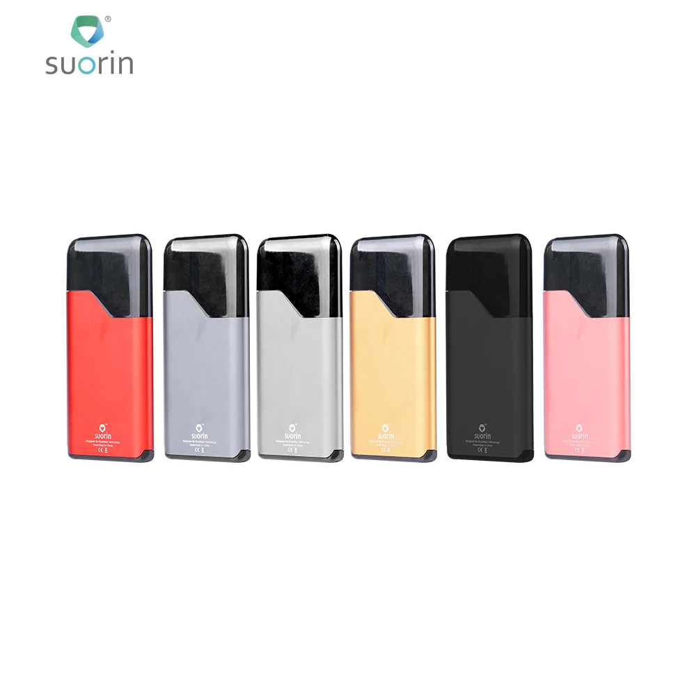 Suorin-Kit de iniciación de cigarrillo electrónico, batería integrada de 400mAh, con 1 cartucho de 2ml, Vs Suorin Air plus