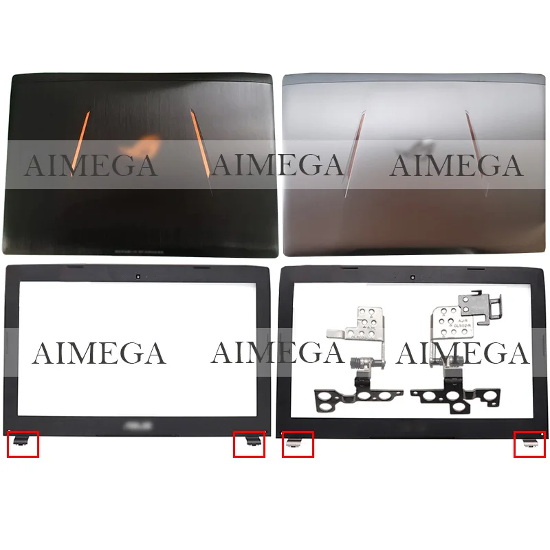 US $12.58 For Asus ROG Strix GL502 GL502V GL502VT GL502VS GL502VY GL502VM S5VT Laptop LCD Back CoverFront BezelHinges 13NB0AP1AM0111