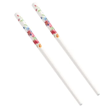 

1 Pair National Style Flower Pattern Hair Accessories Hair Stick Hair Chopstick for Festival Female