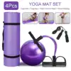 4PC Fitness Yoga Ball Set