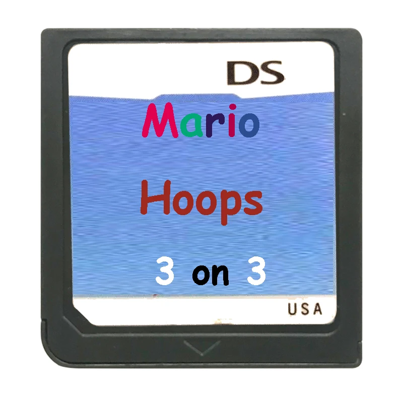 Mari Hops 3 on 3 3DS DS консоль игровая карта видеоигры картридж Версия США
