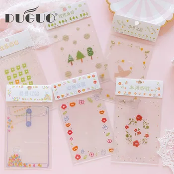 

DUGUO cute stationery girl hand book pad learning office exam writing pad hand book material diy cutting board Kawaii supplies