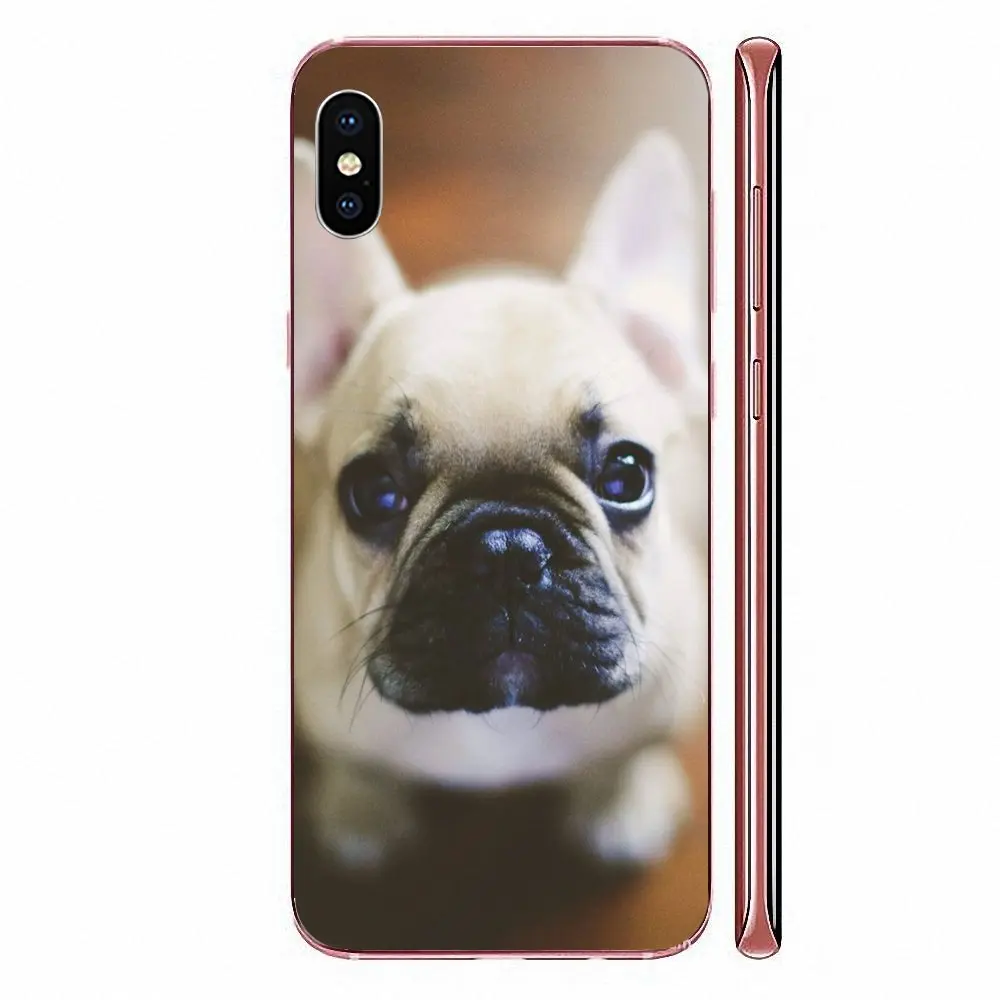 Мягкий хит продаж милый Французский бульдог собаки для Huawei Honor Mate Nova Note 20 20s 30 5 5I 5T 6