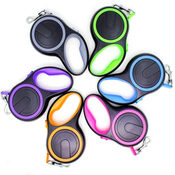 

Durable Reflective Pet Dog Leashes For Large Dogs Automatic Extending Traction Rope Retractable Big Dog Pet Walking Leash Leads