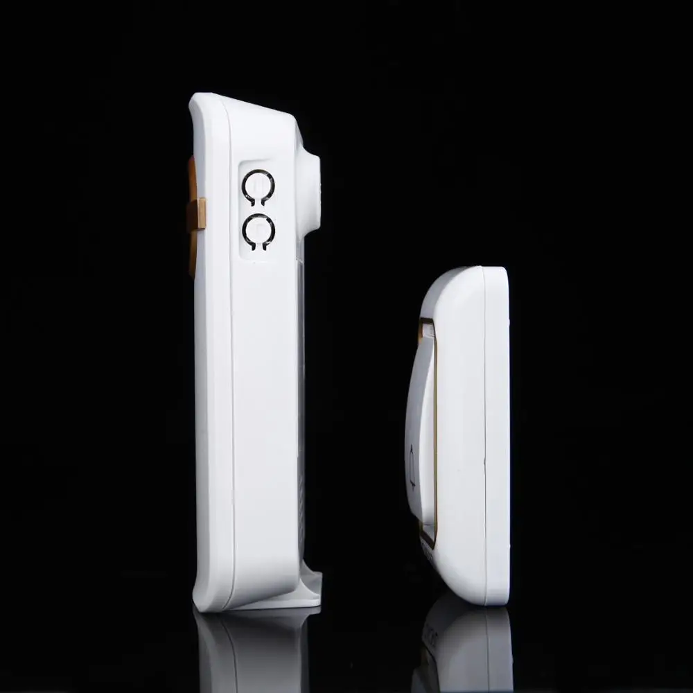 CACAZI Outdoor Ring Wireless Doorbell DC Battery-operated Home 200M Remote Waterproof Button Receiver Door Chime Cordless Bell
