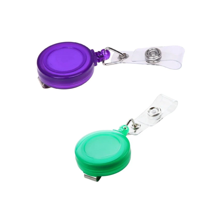 2 шт. выдвижной держатель для удостоверения личности лыжного пасса брелок