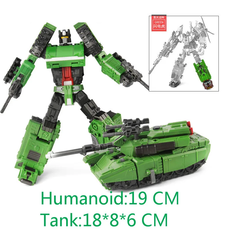 Трансформация WK стиль MBD Bruticus члены натиск Blastoff вихревая драка Swindle 5IN1 TF фигурка