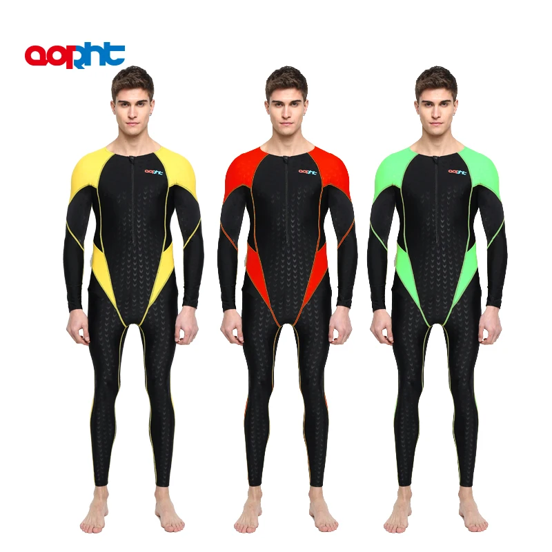 Women One Piece Sports SwimWear Lycra Long Sleeve Sharkskin Competition Surfing Keep Warm Full Body