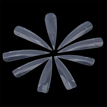 

Nails Salon Stiletto Long False Fake Nails Tips Manicure Artificial Full Cover Tips