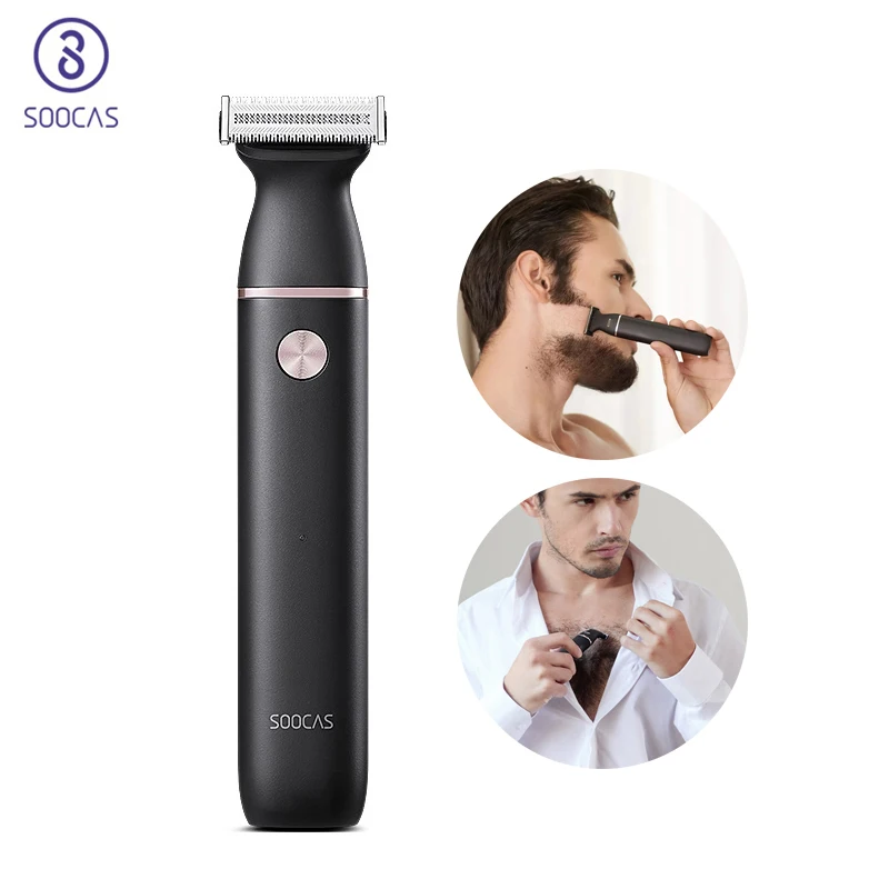 Электробритва xiaomi Soocas Мужская аккумуляторная Эпилятор 2 в 1 водонепроницаемая с