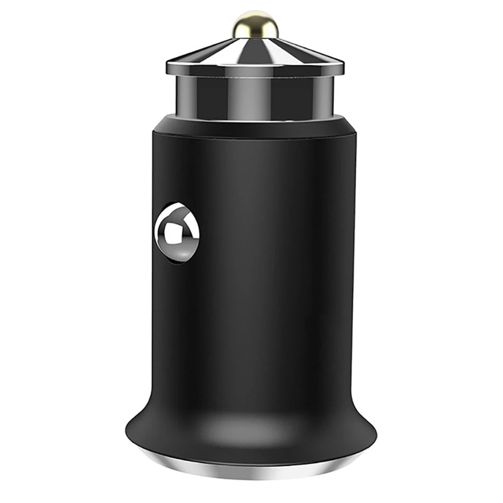 5V 3.1A двойной USB порт Металл Быстрая зарядка автомобиля мобильного телефона зарядное устройство адаптер питания для Iphone 8 huawei 30P