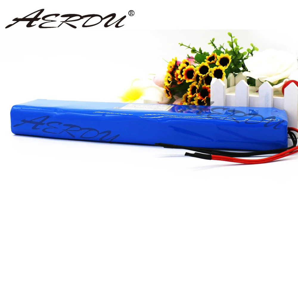 AERDU 36V 10S4P 10Ah 42V 18650 Strip lithium ion battery pack For ebike electric car bicycle motor scooter with 20A BMS 600Watt