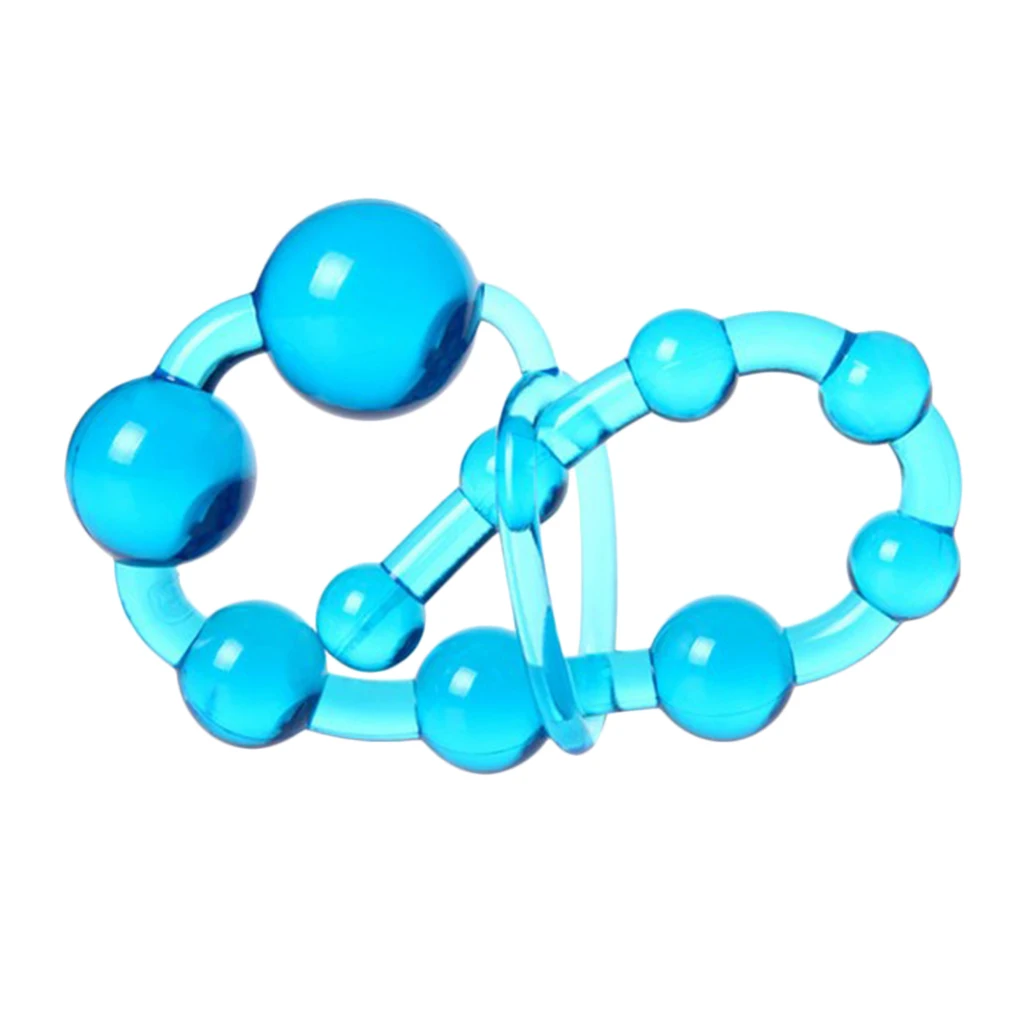 Soft ABS Plastic Wife Husband Game Anal Butt Plug Toys Back Court Backcourt Backyard Pull Beads Prostate Massager Ball Ring