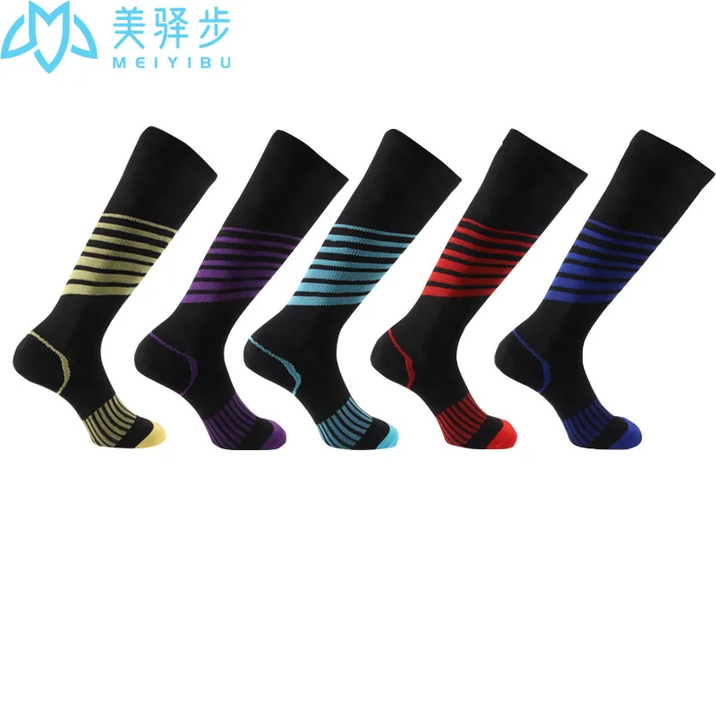 

1 PAIR New Outdoor Sports Long Compression Socks Leggings Pressure Socks Hiking Compression Socks