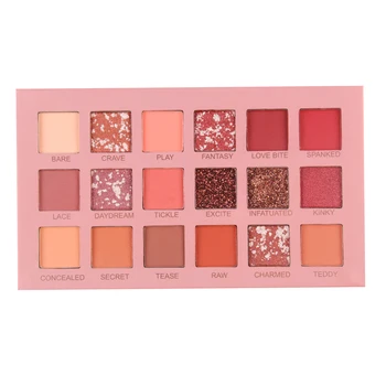 

New Hot 18 colors Shining Matte Eyeshadow Pearlescent Waterproof Smoky Eye Shadow Palette SMR88