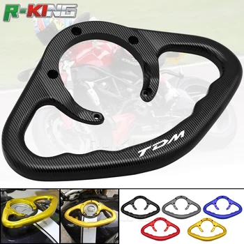 

Passenger Handgrips Hand Grip Tank Grab Bar Handle For Yamaha TDM 900 850 TDM900 TDM850 2002-2016 Black red gold blue titanium